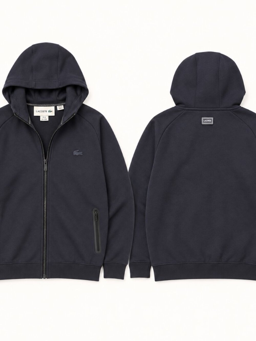 Lacoste Dark Navy Full-Zip Hoodie 3XL